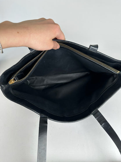 Vintage Celine Paris Leather monogram bag