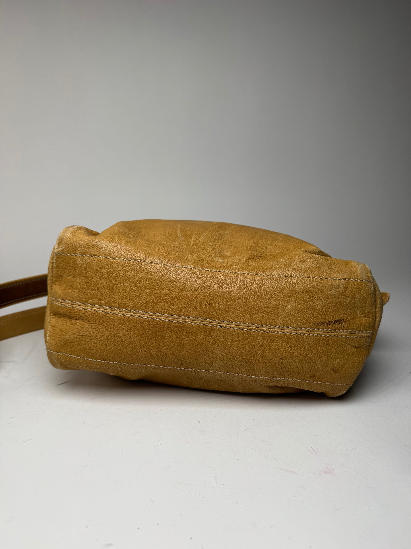 Sac vintage en cuir Loewe marron