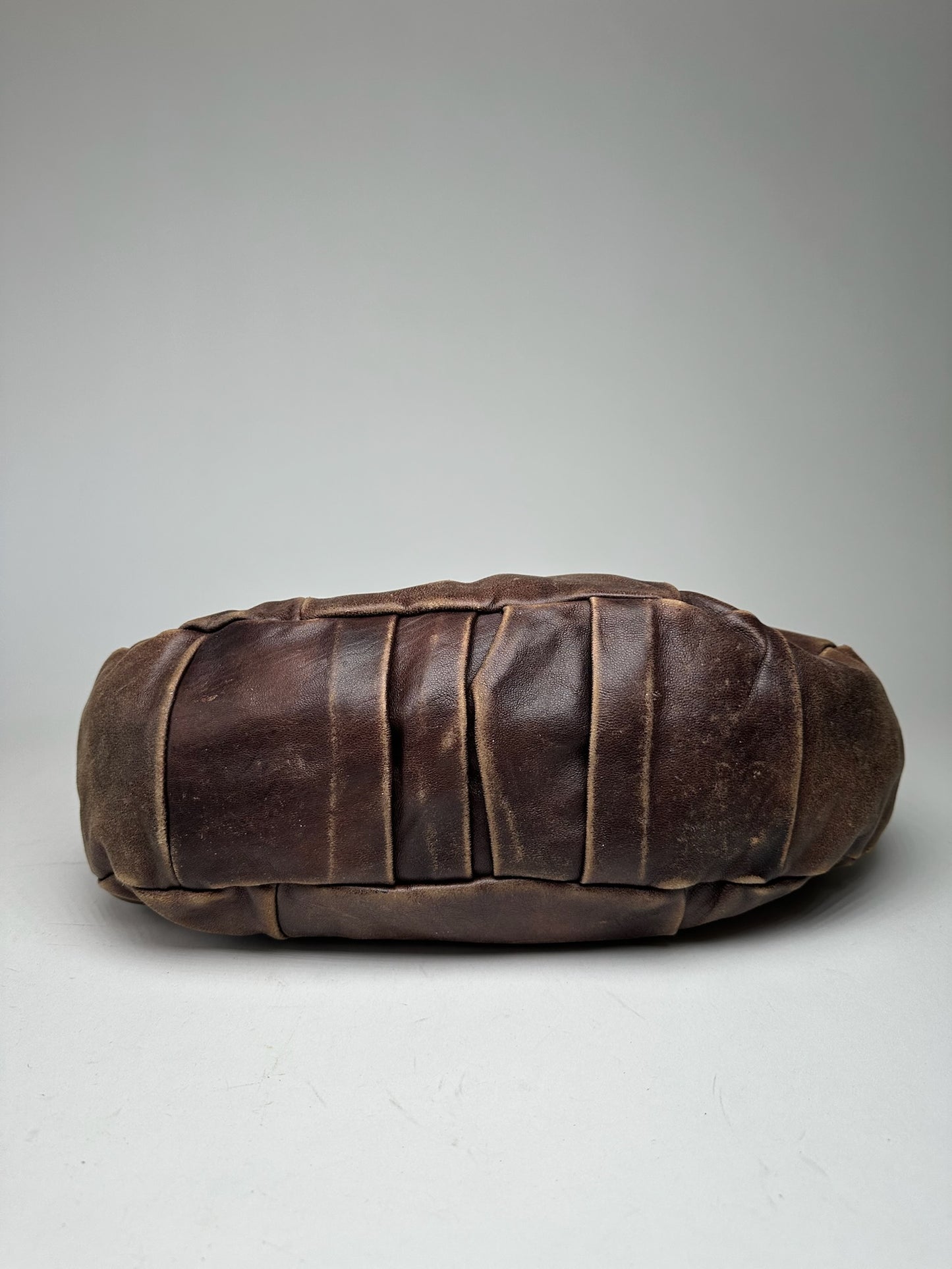 Vintage Marni Leather Shopper bag brown