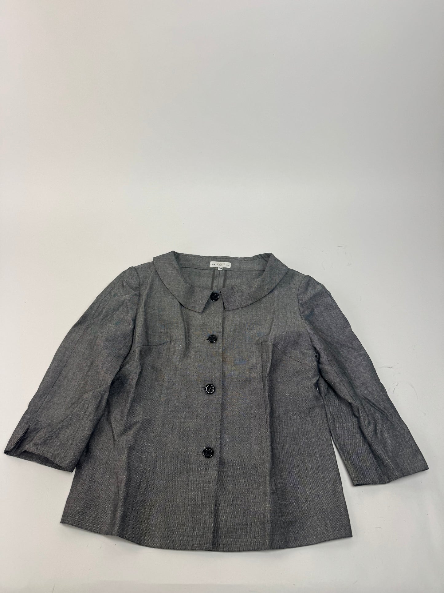 Vintage Balenciaga Short coat Grey M