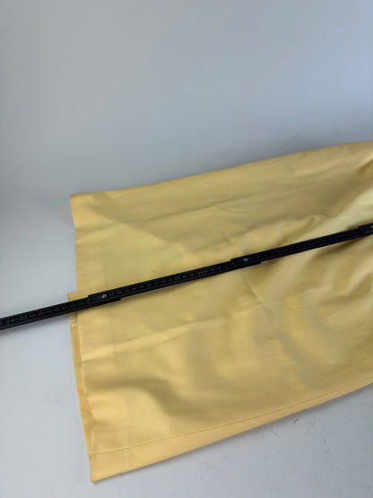 Vintage Fendi Lambswool Dress Light Yellow M