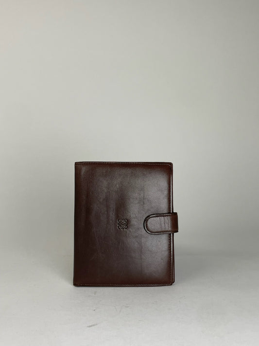 Vintage Loewe Smooth Wallet Brown
