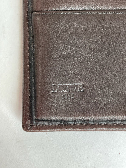 Vintage Loewe Smooth Wallet Brown