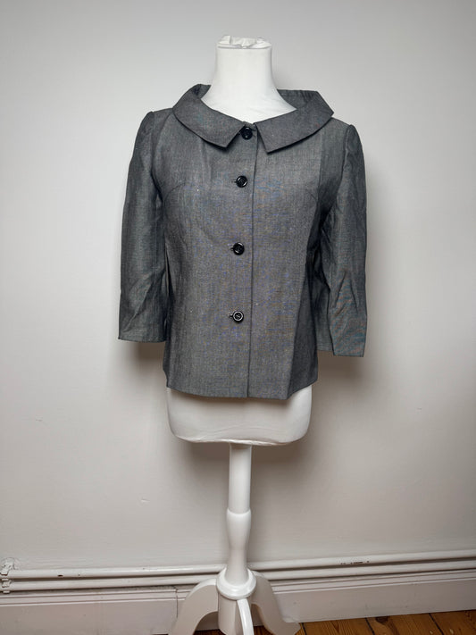 Vintage Balenciaga Short coat Grey M