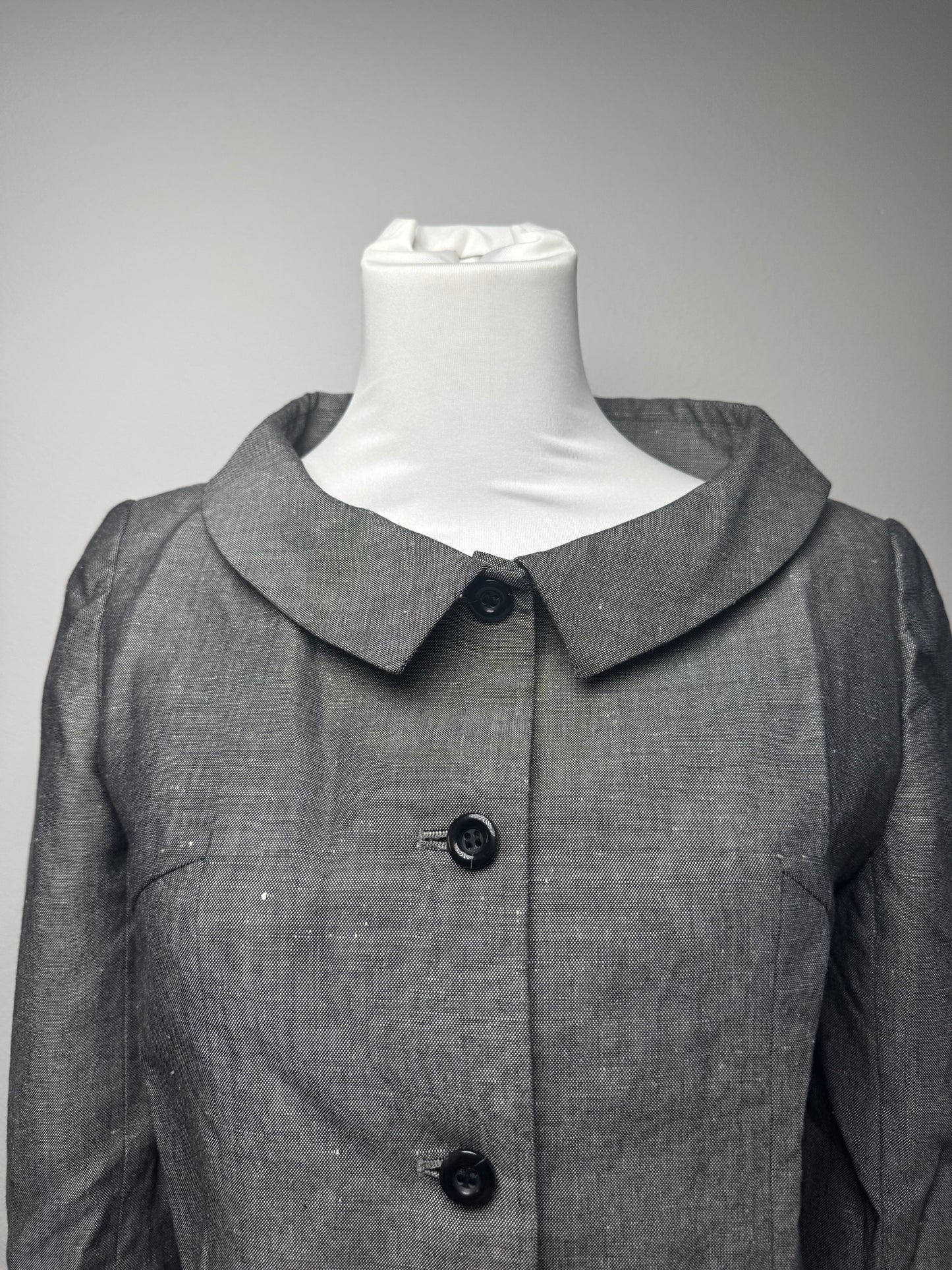 Vintage Balenciaga Short coat Grey M