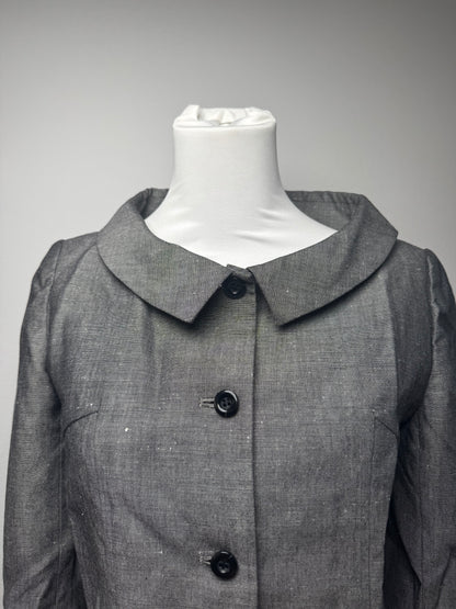 Vintage Balenciaga Short coat Grey M