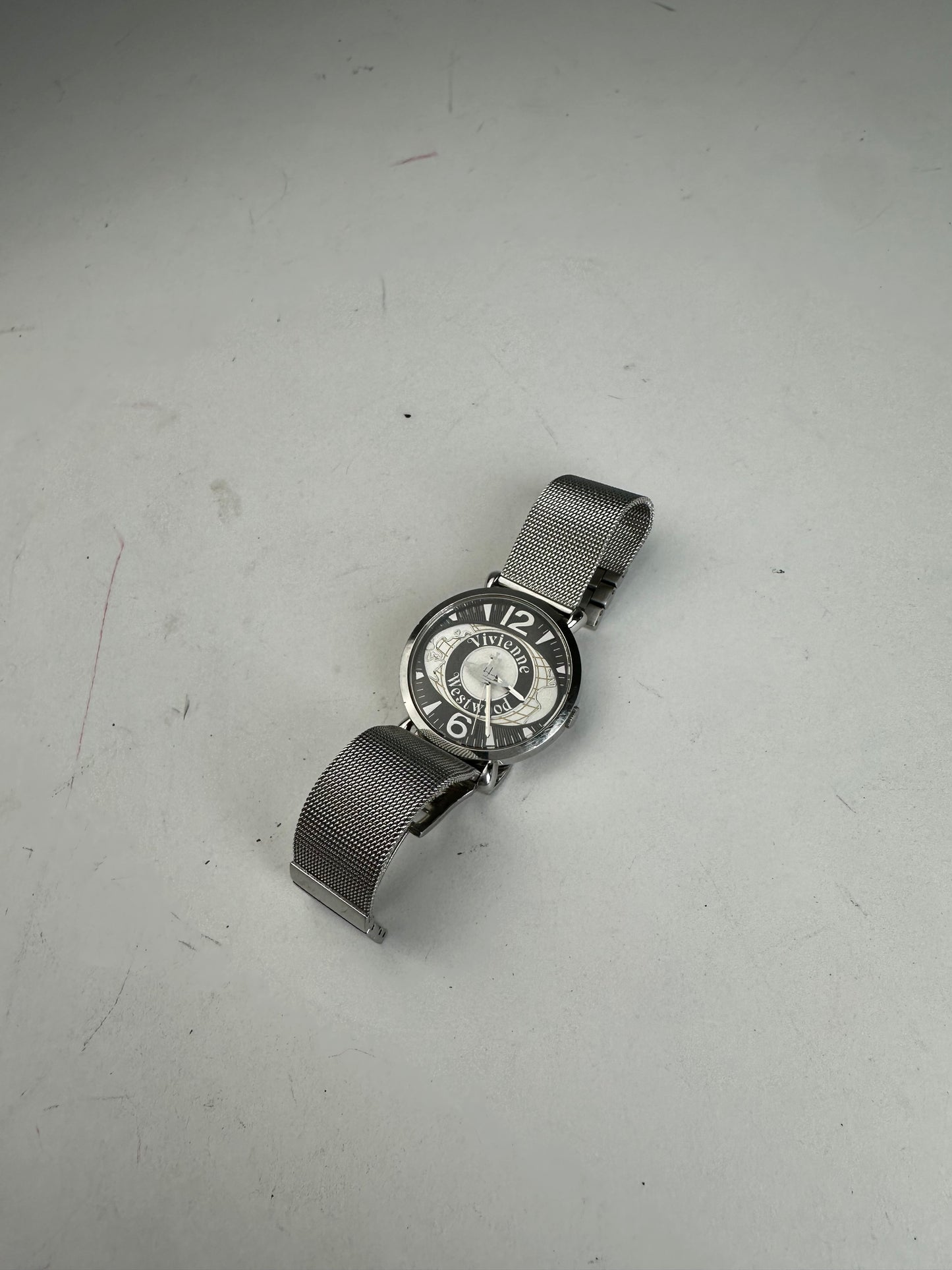 Vintage Vivienne Westwood Steel Quartz Watch Silver