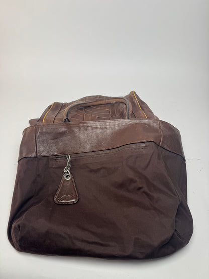 Sac cabas vintage en cuir Chloé marron