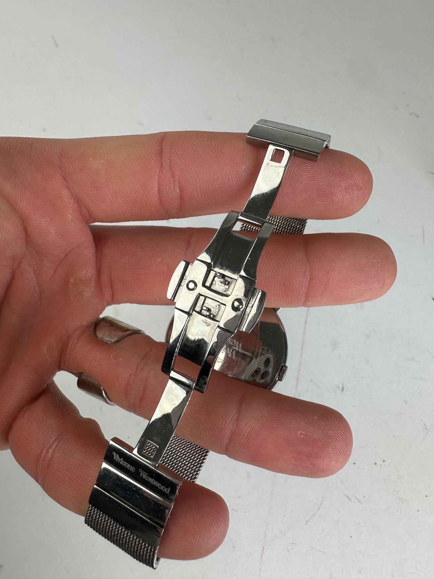 Vintage Vivienne Westwood Steel Quartz Watch Silver