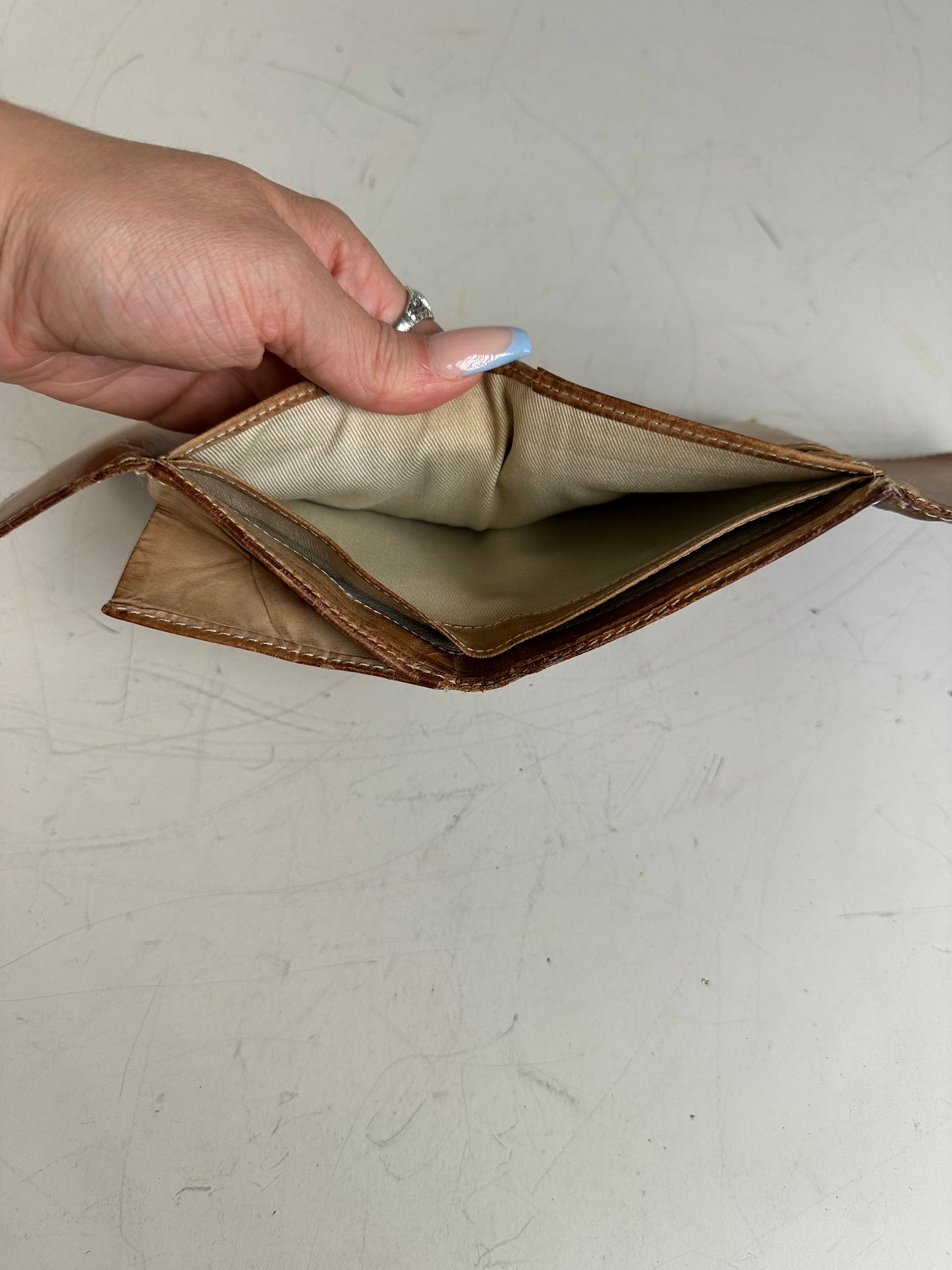 Vintage Vivienne Westwood Leather Wallet Brown