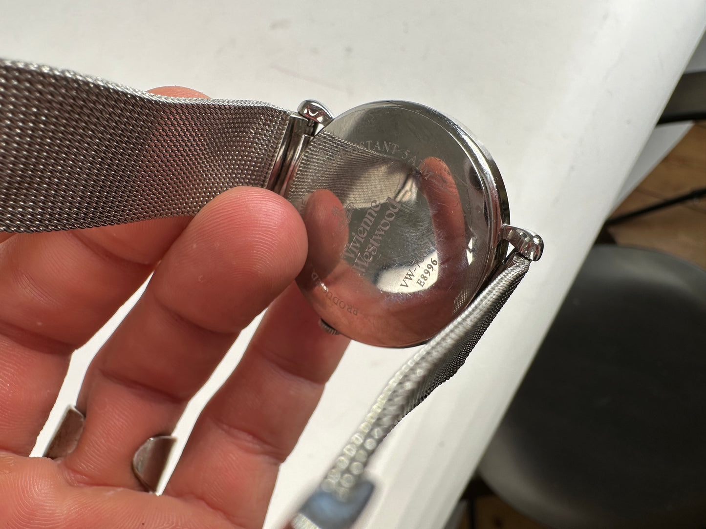 Vintage Vivienne Westwood Steel Quartz Watch Silver