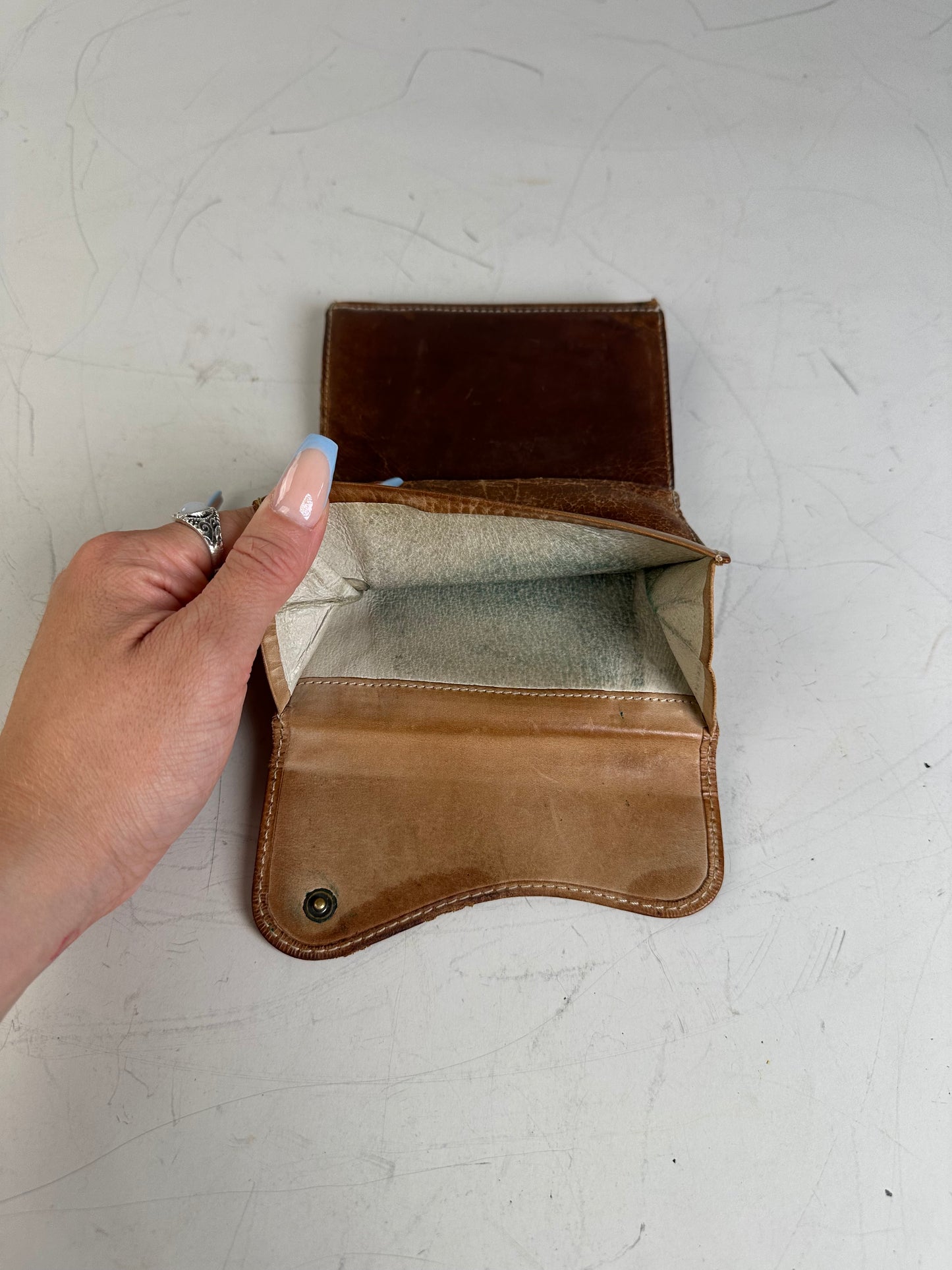 Vintage Vivienne Westwood Leather Wallet Brown