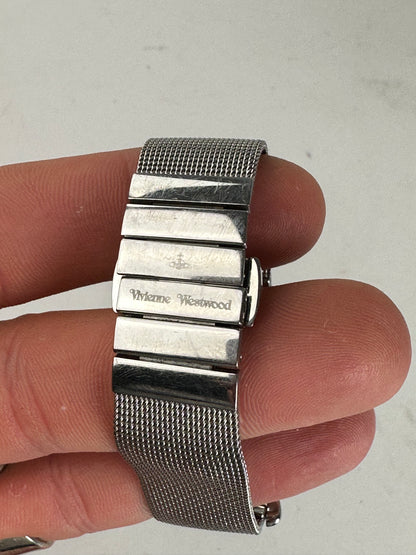 Vintage Vivienne Westwood Steel Quartz Watch Silver