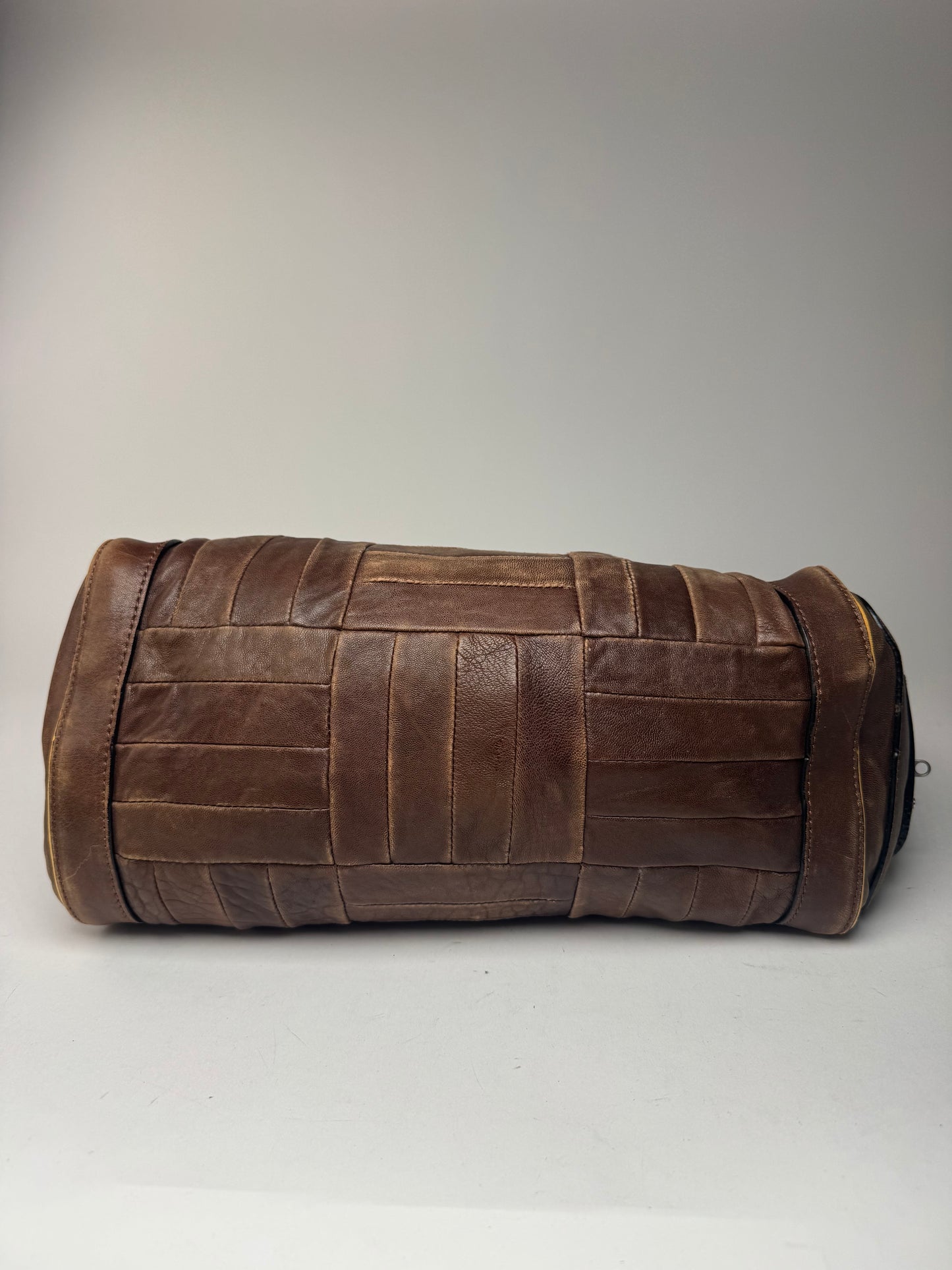 Sac cabas vintage en cuir Chloé marron