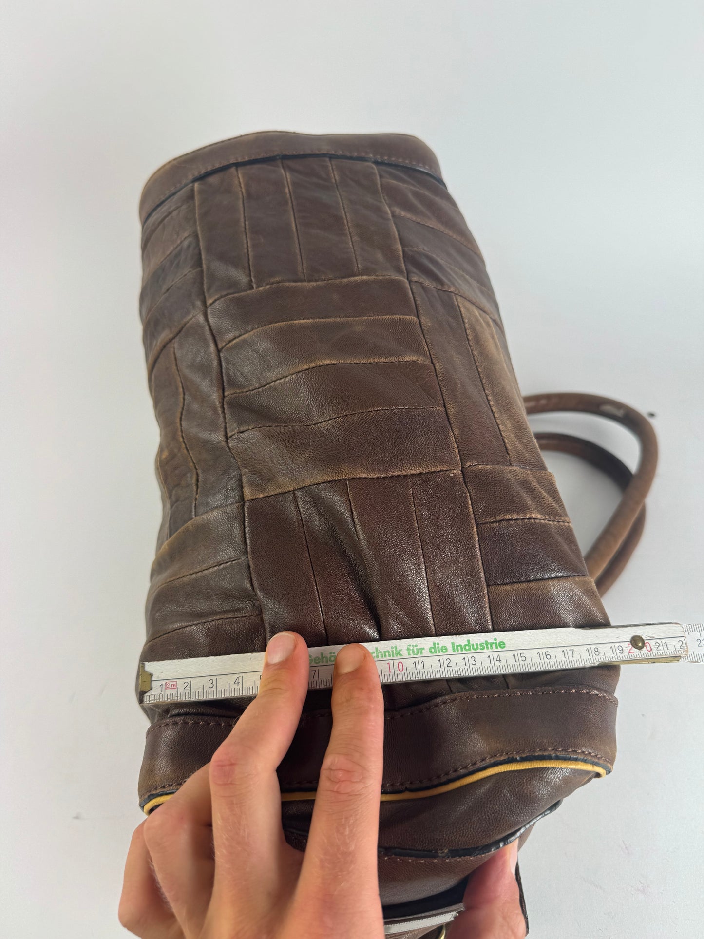 Sac cabas vintage en cuir Chloé marron