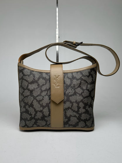 Vintage Yves Saint Laurent leather shoulder bag