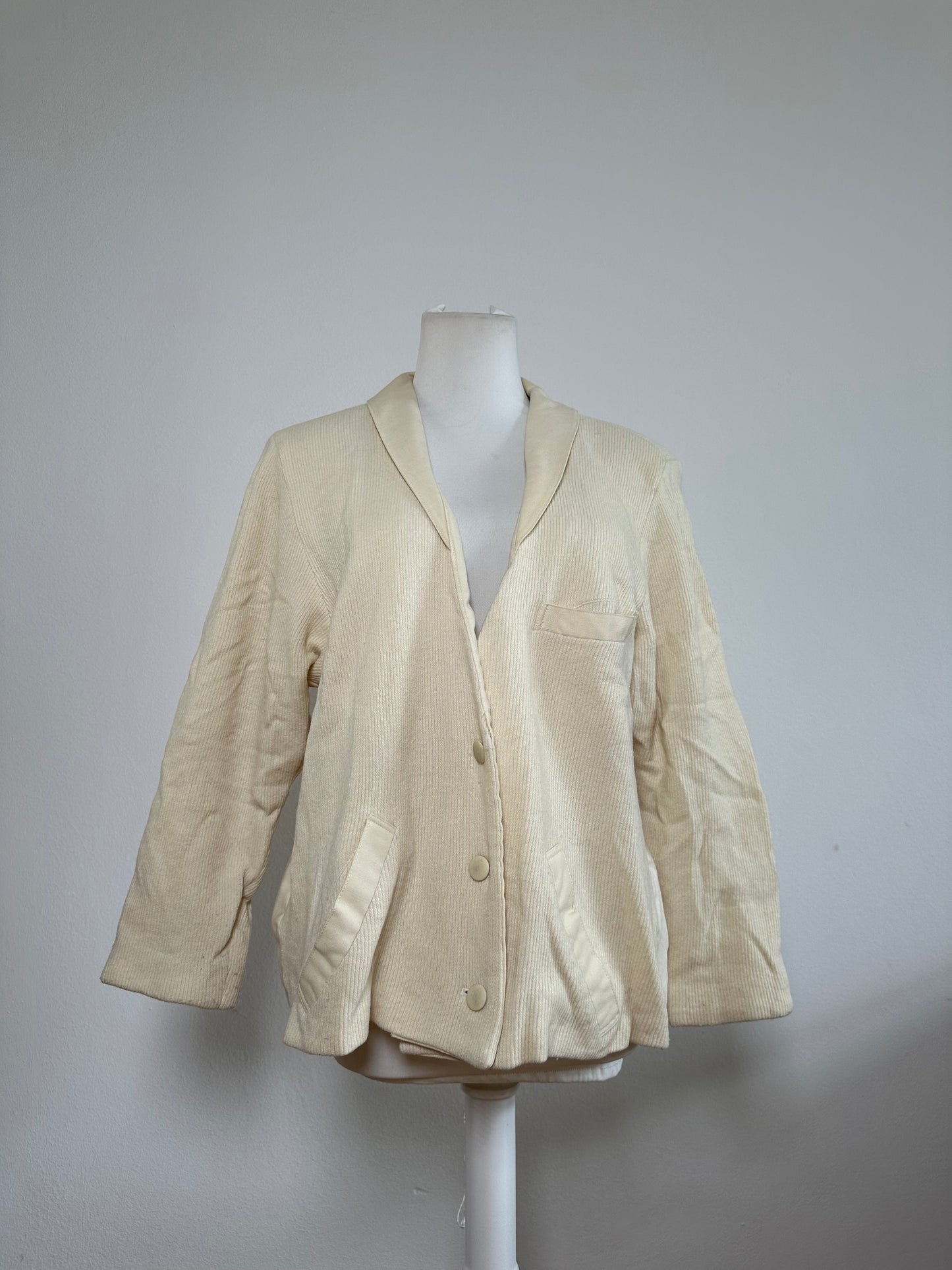 Vintage Chloe Silk Jacket Cream M