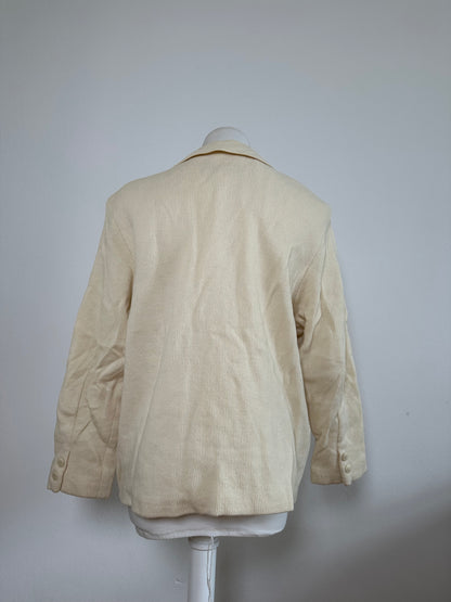 Vintage Chloe Silk Jacket Cream M