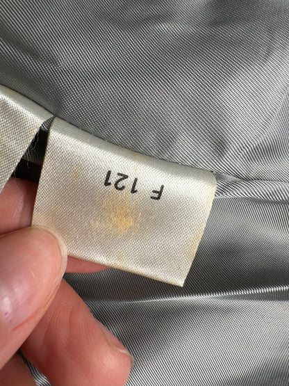 Vintage Balenciaga Wool Blend Coat Light Grey M