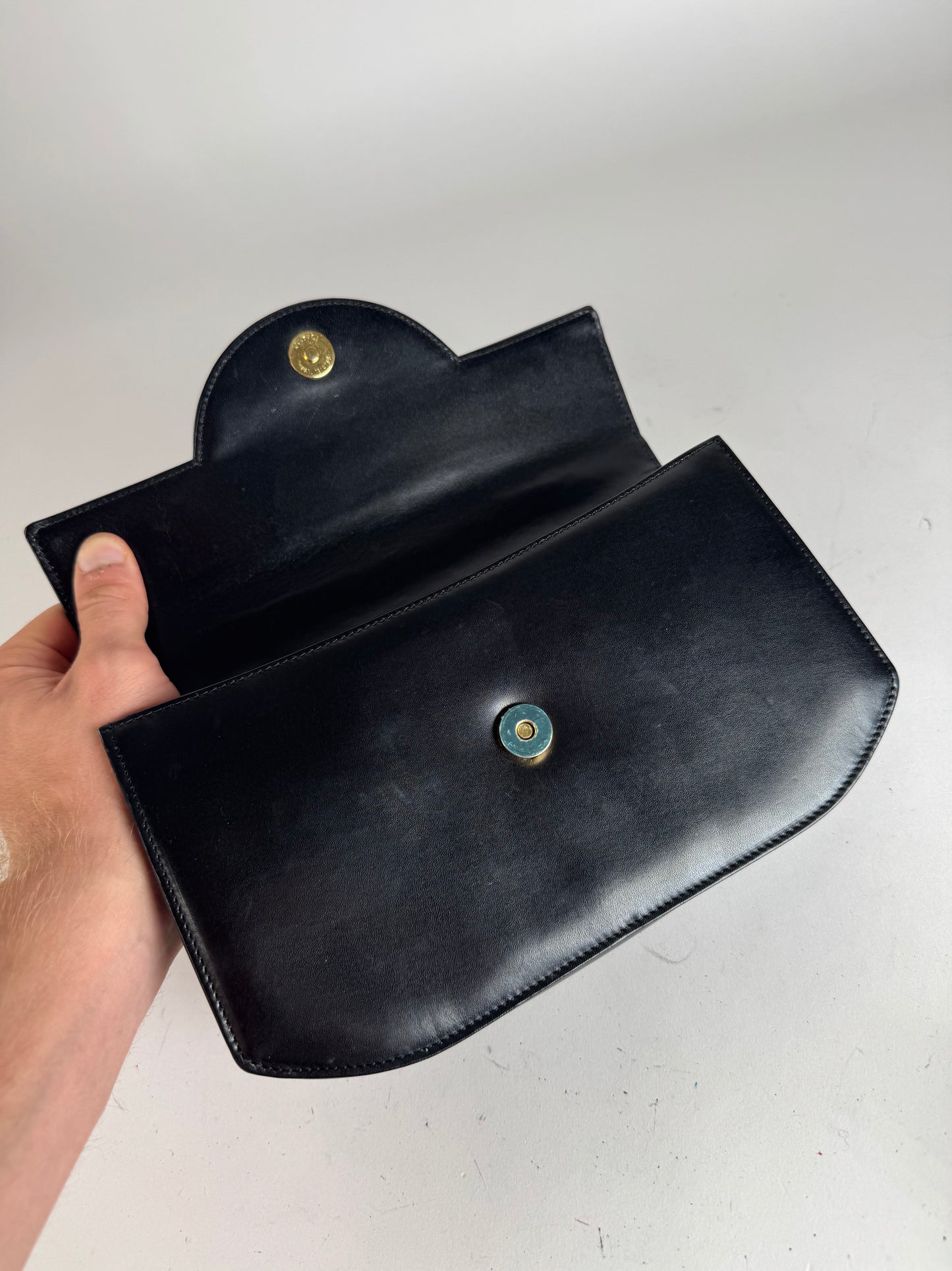 Vintage Givenchy Leather Handbag Black