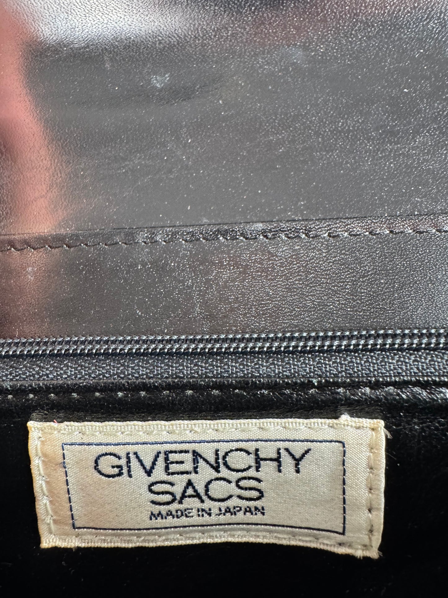 Vintage Givenchy Leather Handbag Black