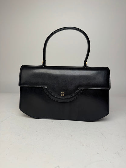 Vintage Givenchy Leather Handbag Black