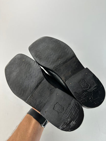 Vintage Gucci Leather Loafer Black EU40