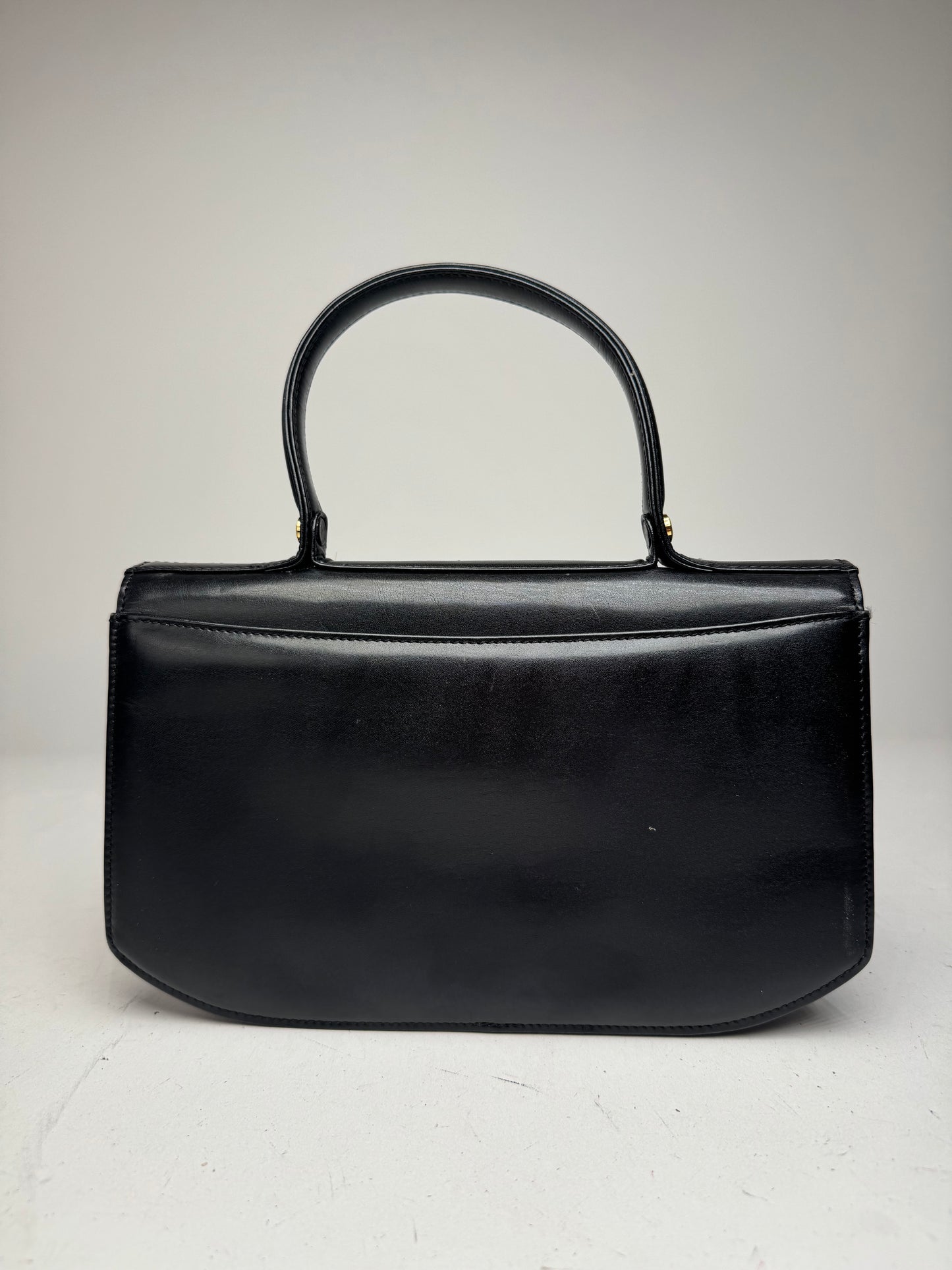 Vintage Givenchy Leather Handbag Black