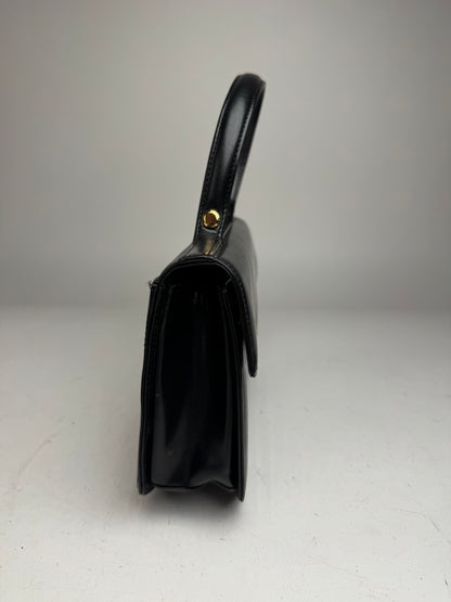 Vintage Givenchy Leather Handbag Black