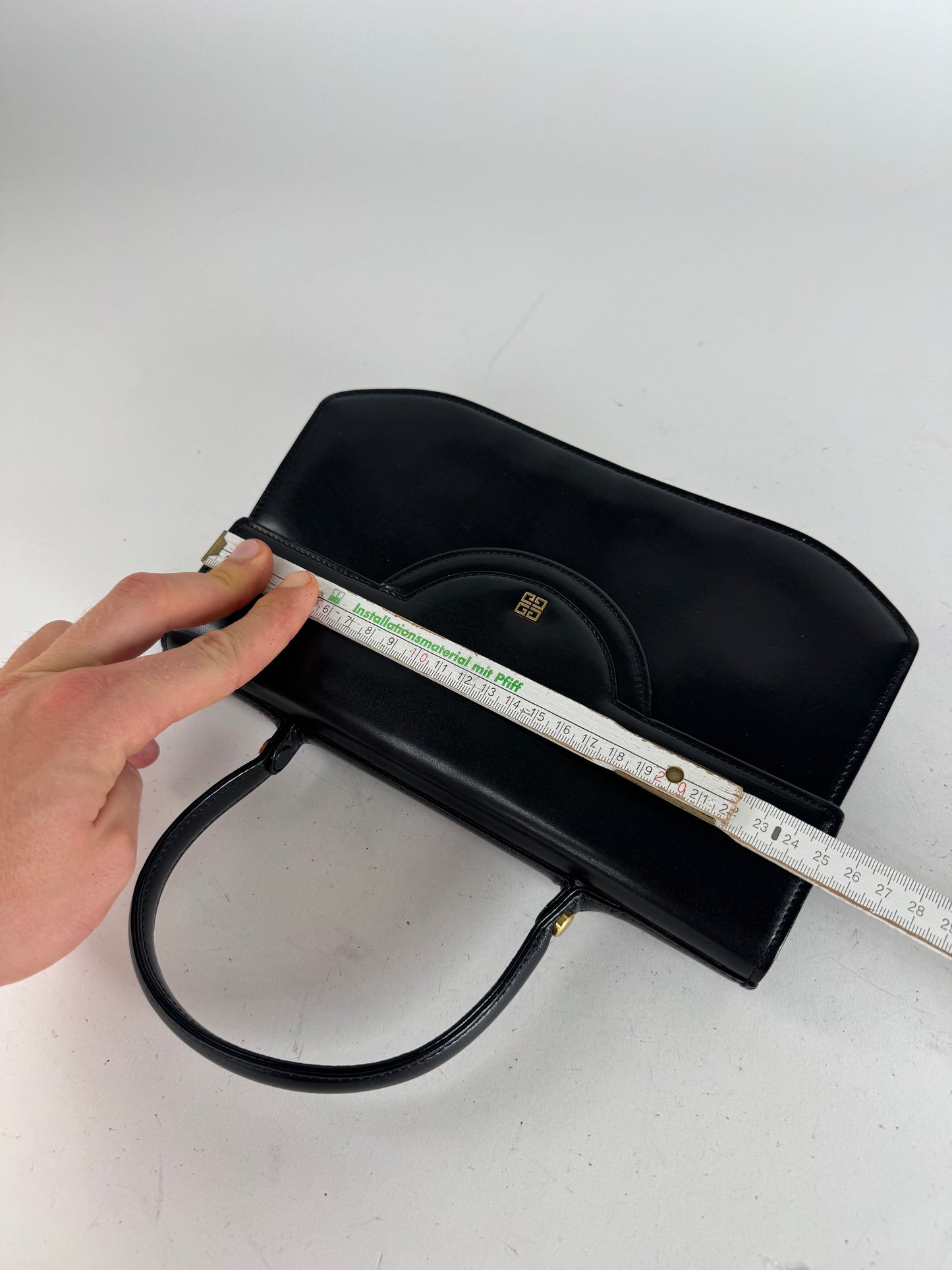 Vintage Givenchy Leather Handbag Black