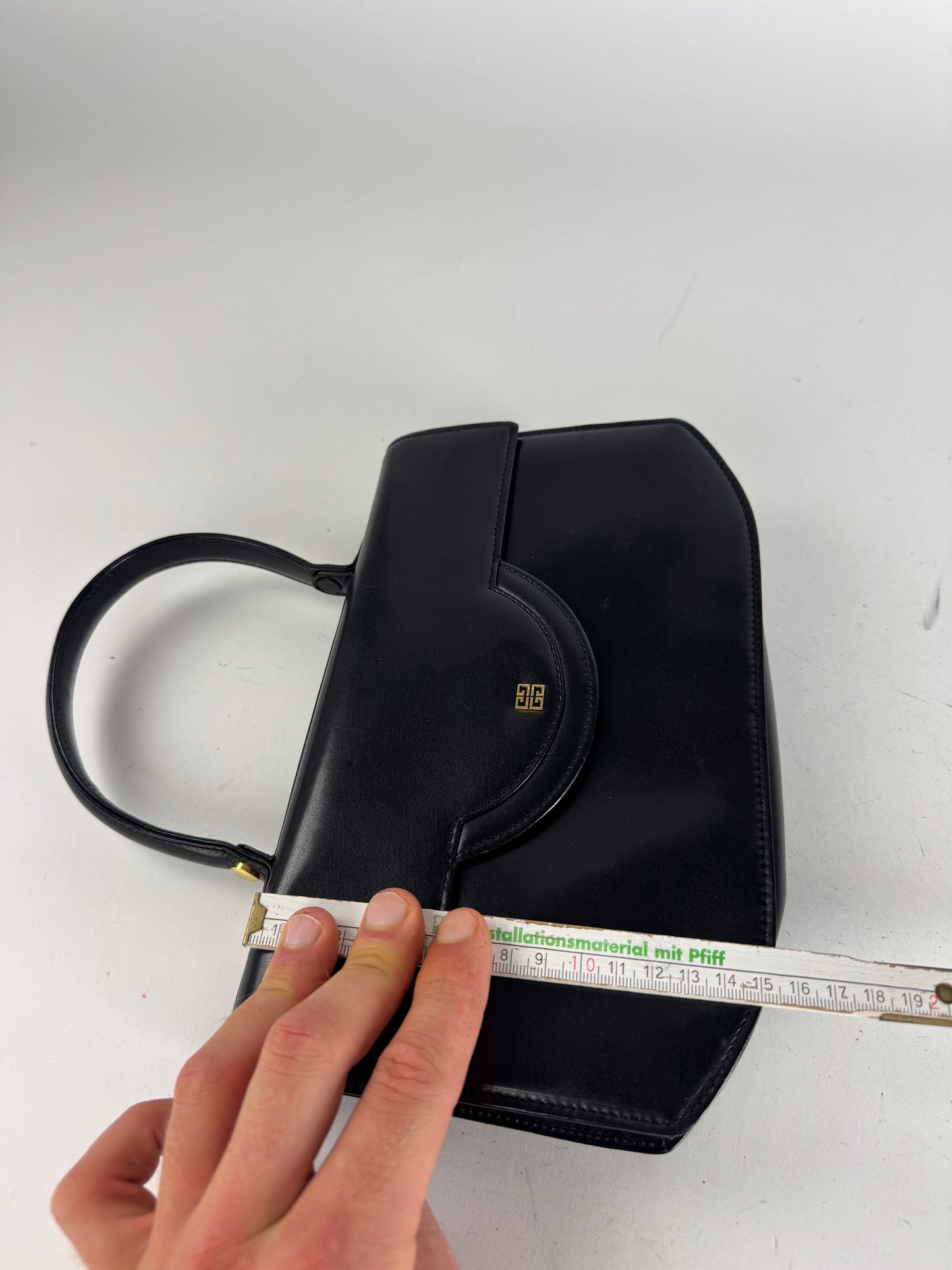 Vintage Givenchy Leather Handbag Black