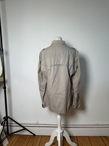 Vintage Burberry Cotton Blend Jacket Beige L