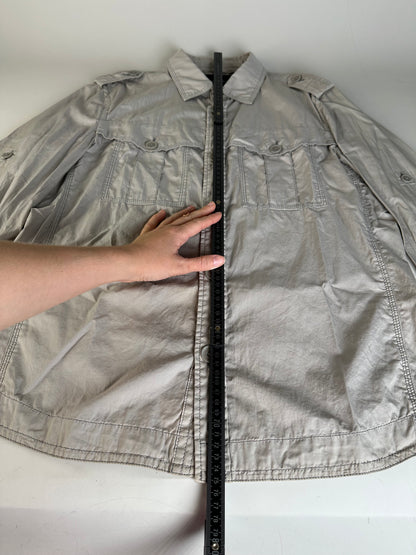 Vintage Burberry Cotton Blend Jacket Beige L