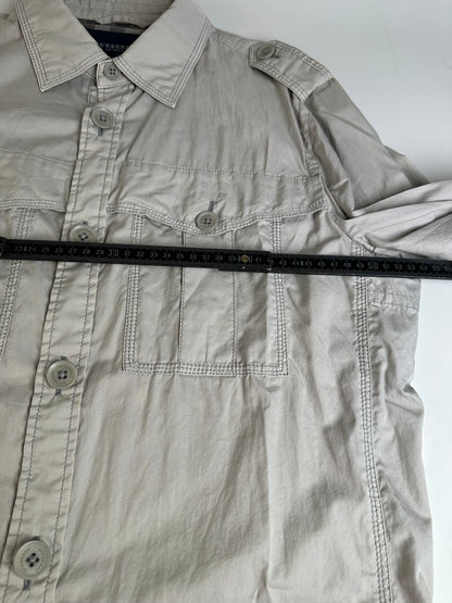 Vintage Burberry Cotton Blend Jacket Beige L