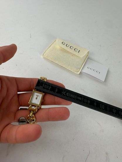 Vintage Gucci 1800 L Gold Plated Quartz Watch OFF