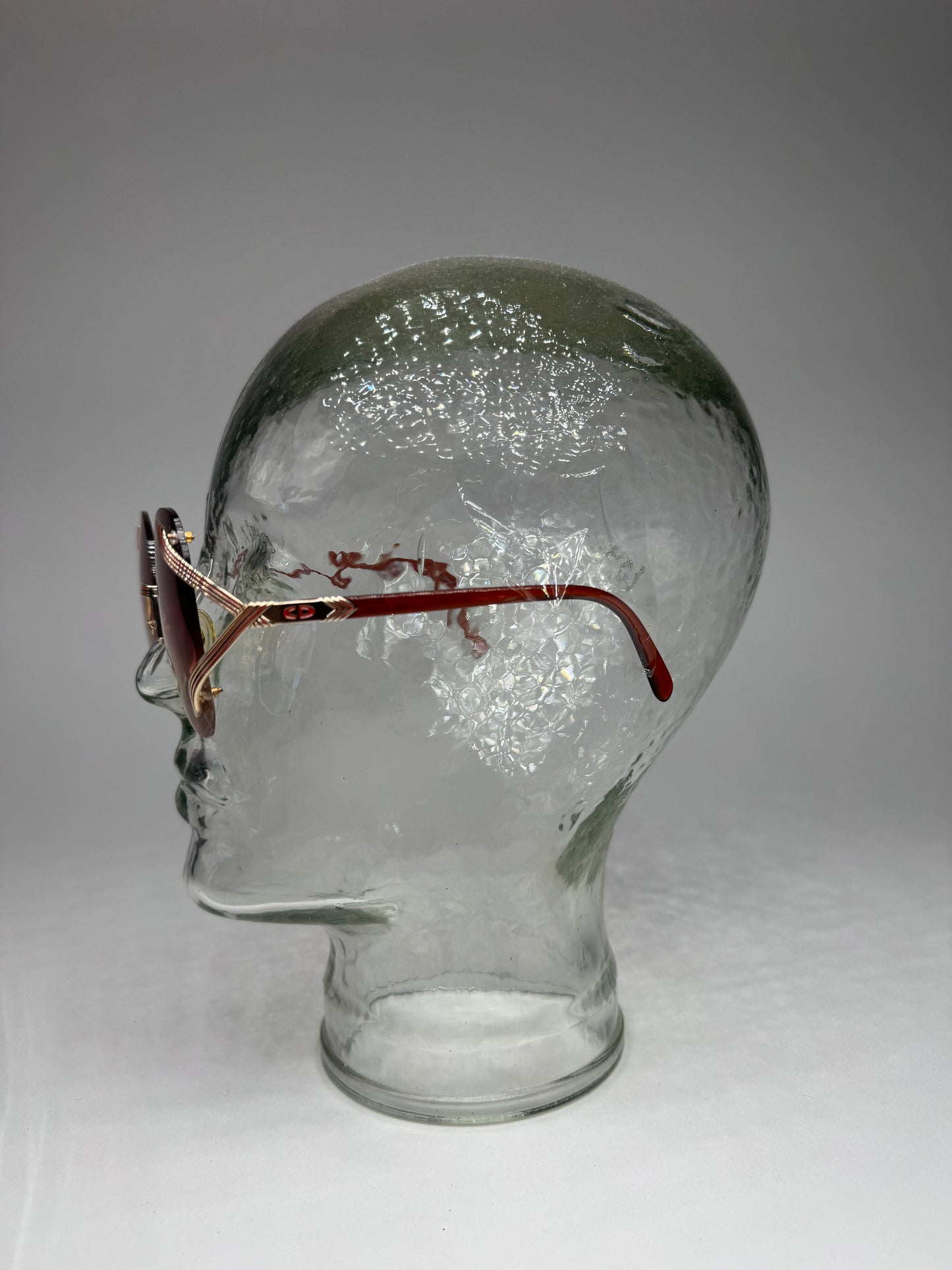 Vintage Framless Dior sunglasses purple