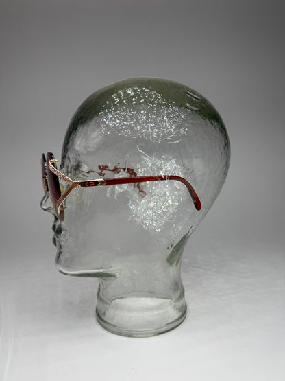 Vintage Framless Dior sunglasses purple