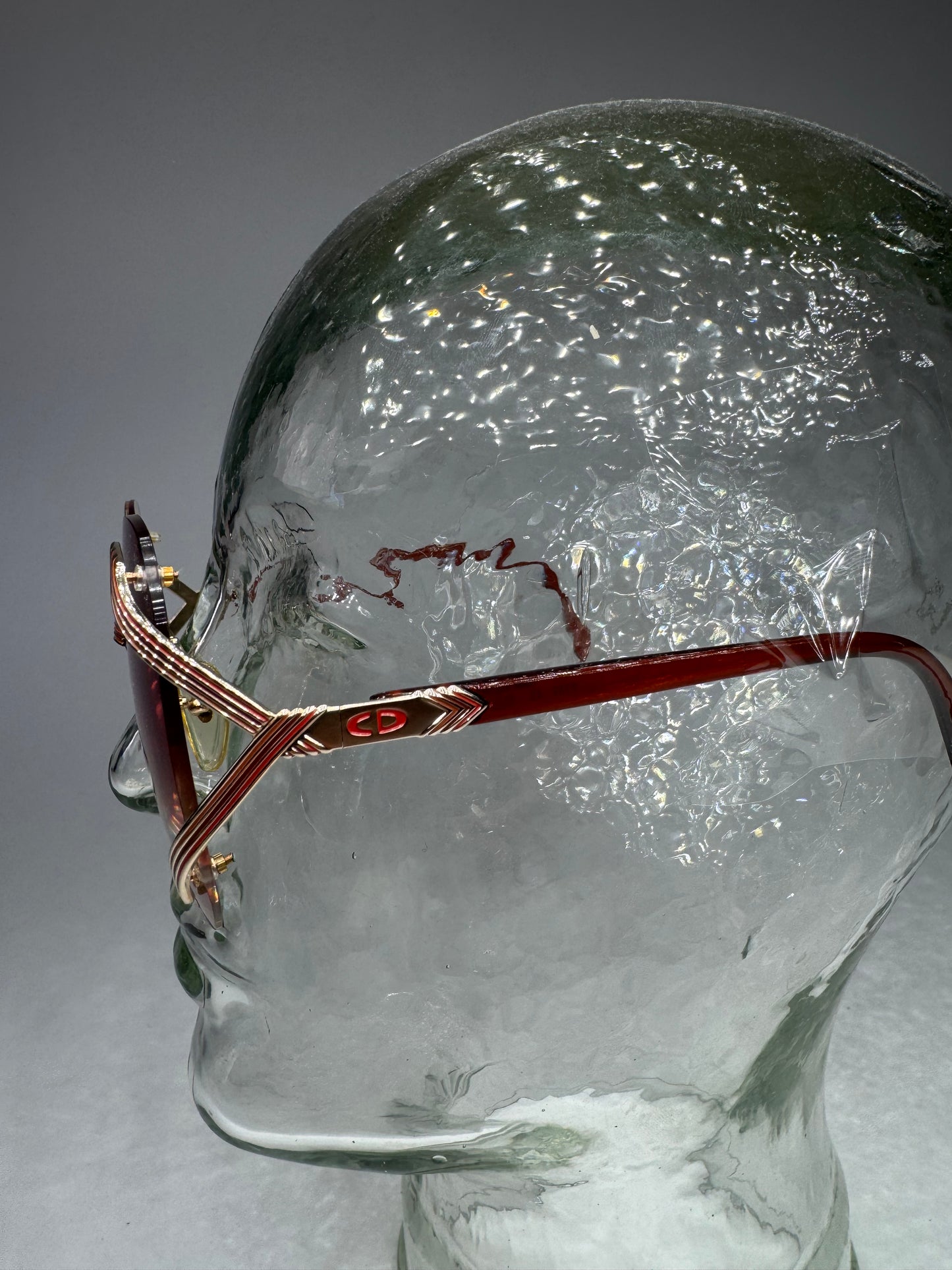 Vintage Framless Dior sunglasses purple