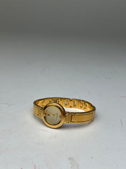 Vintage Givenchy 4G Gold Plated Quartz Watch Gold