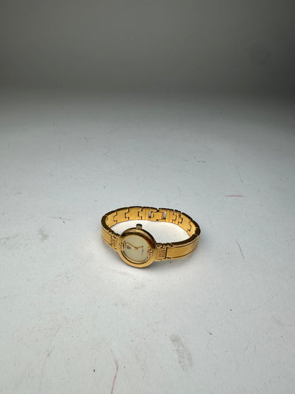 Vintage Givenchy 4G Gold Plated Quartz Watch Gold