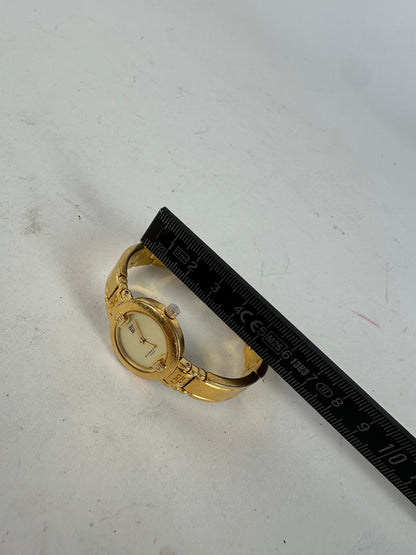 Vintage Givenchy 4G Gold Plated Quartz Watch Gold