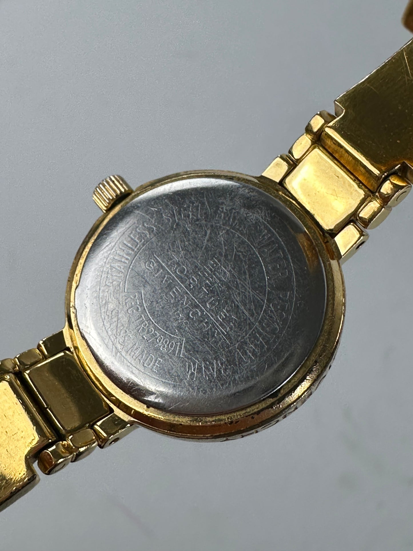 Vintage Givenchy 4G Gold Plated Quartz Watch Gold