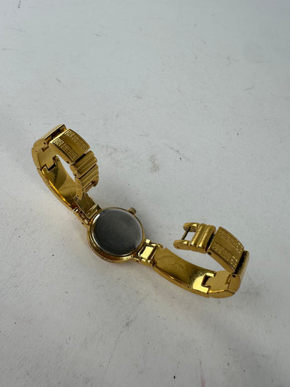 Vintage Givenchy 4G Gold Plated Quartz Watch Gold