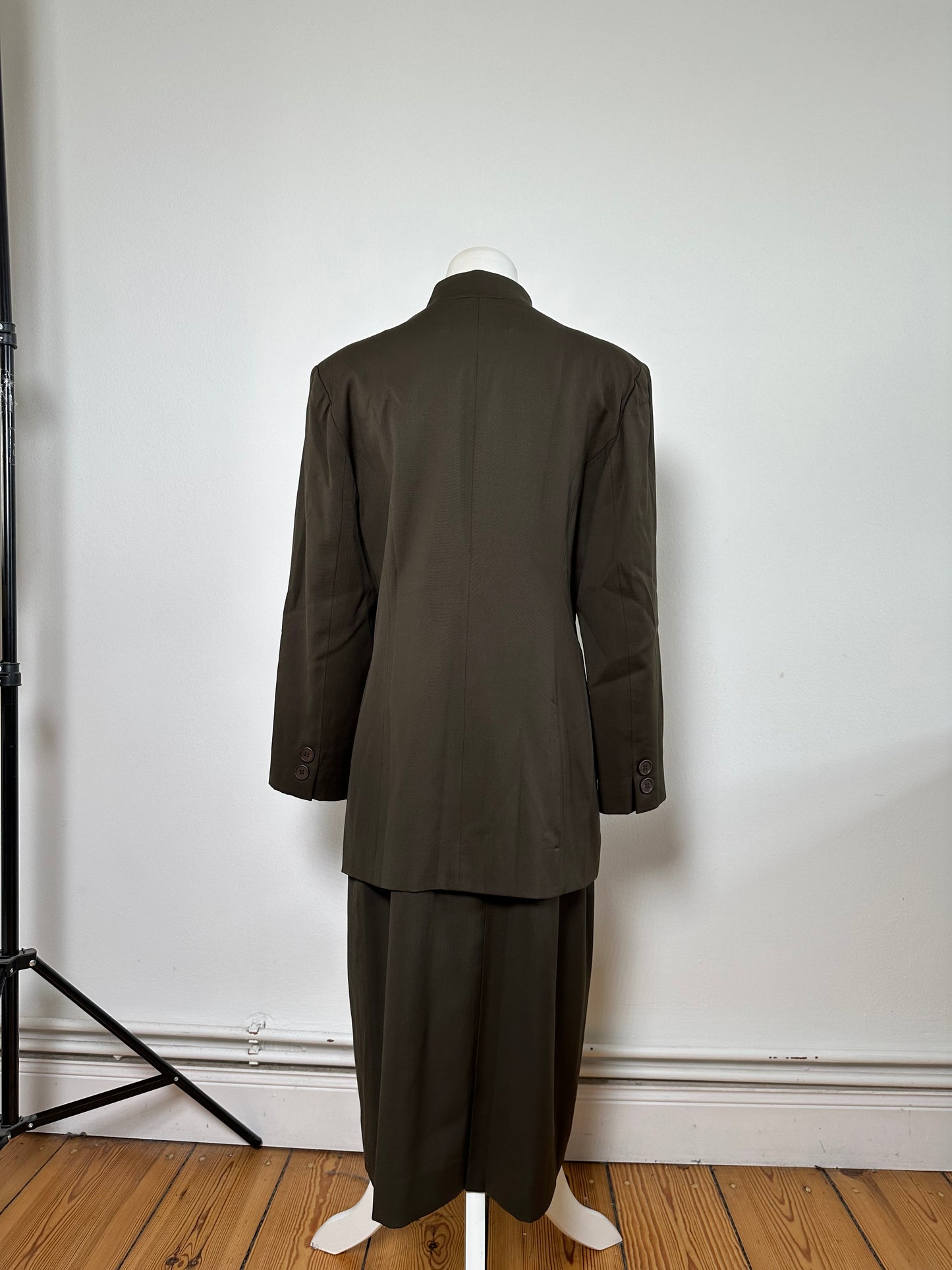 Vintage Chloe Wool Twin Set Blazer Dark Olive M