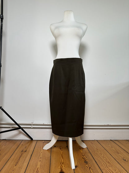 Vintage Chloe Wool Twin Set Blazer Dark Olive M