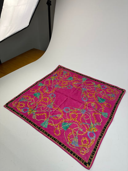 Vintage Celine Paris scarf Purple