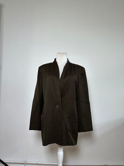 Vintage Chloe Wool Twin Set Blazer Dark Olive M