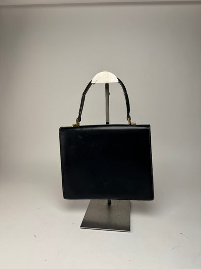 Sac en cuir Gucci vintage bleu marine