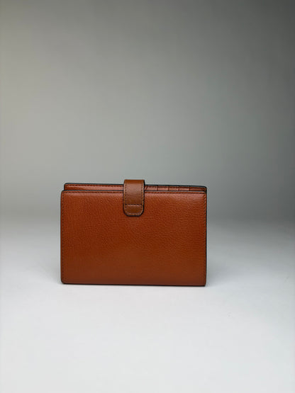 Vintage Givenchy 4G Logo Bifold Wallet Late 1970s Brown