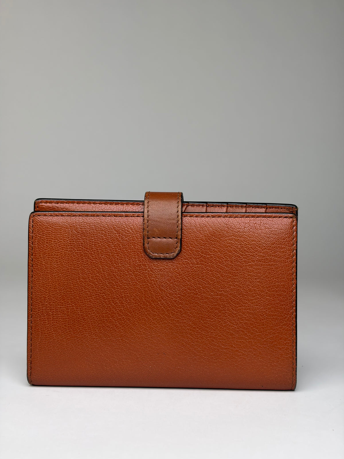 Vintage Givenchy 4G Logo Bifold Wallet Late 1970s Brown